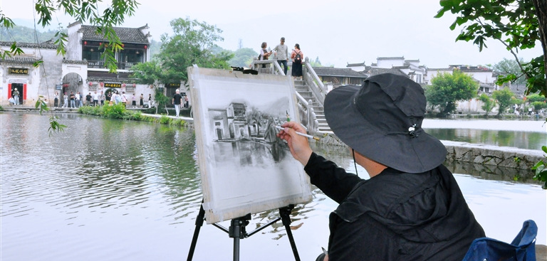 夏景如画